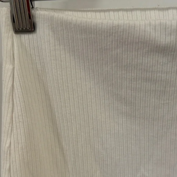 Stillwater The Rib Edit White Ribbed Skirt - Picture 4 of 7